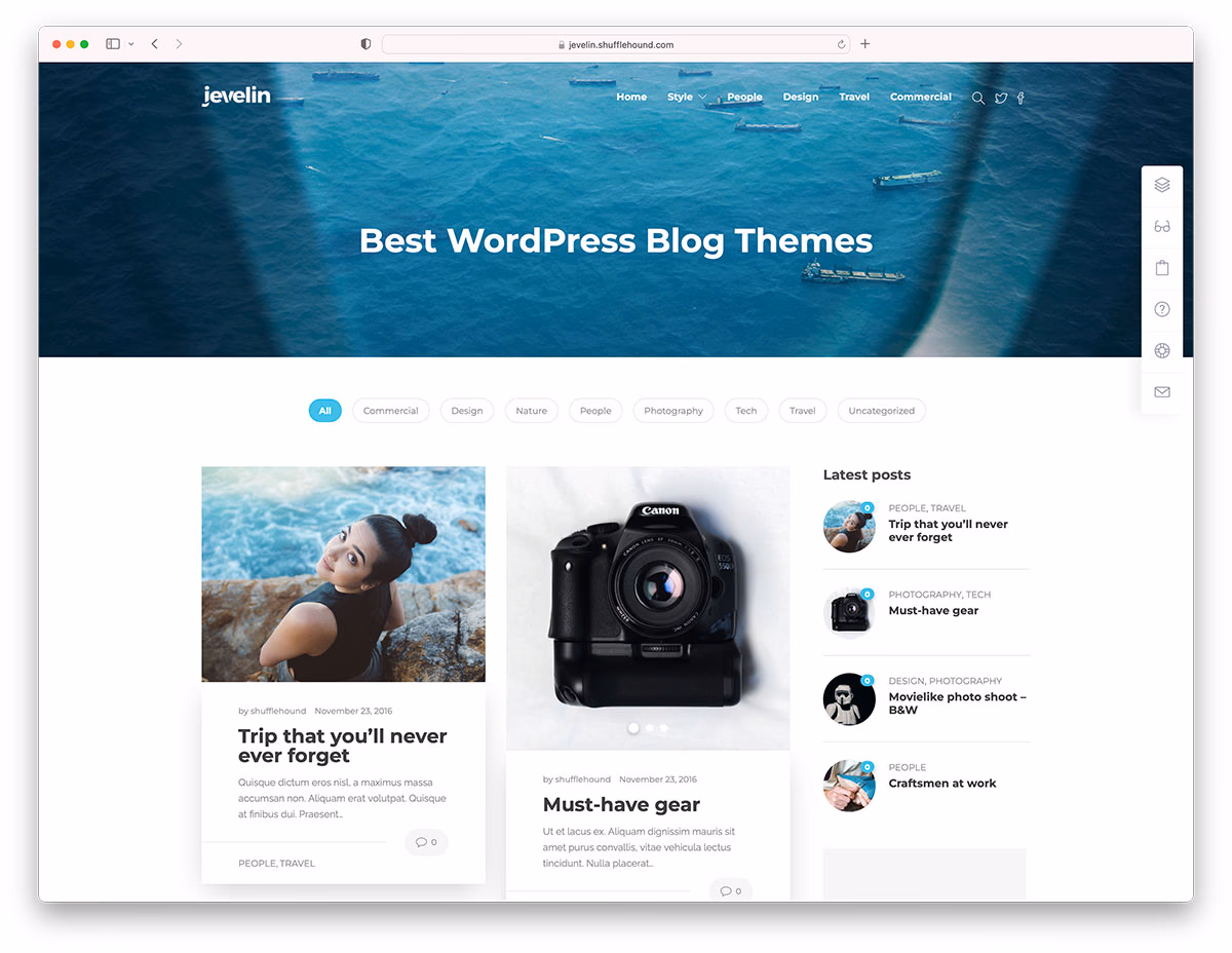 Blog WordPress Themes