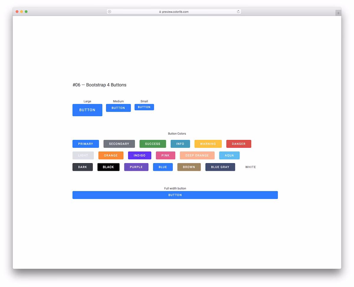 Bootstrap Buttons V06