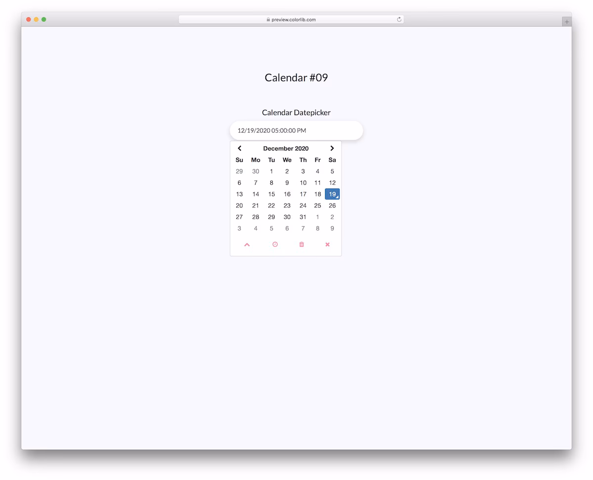 Calendar V09