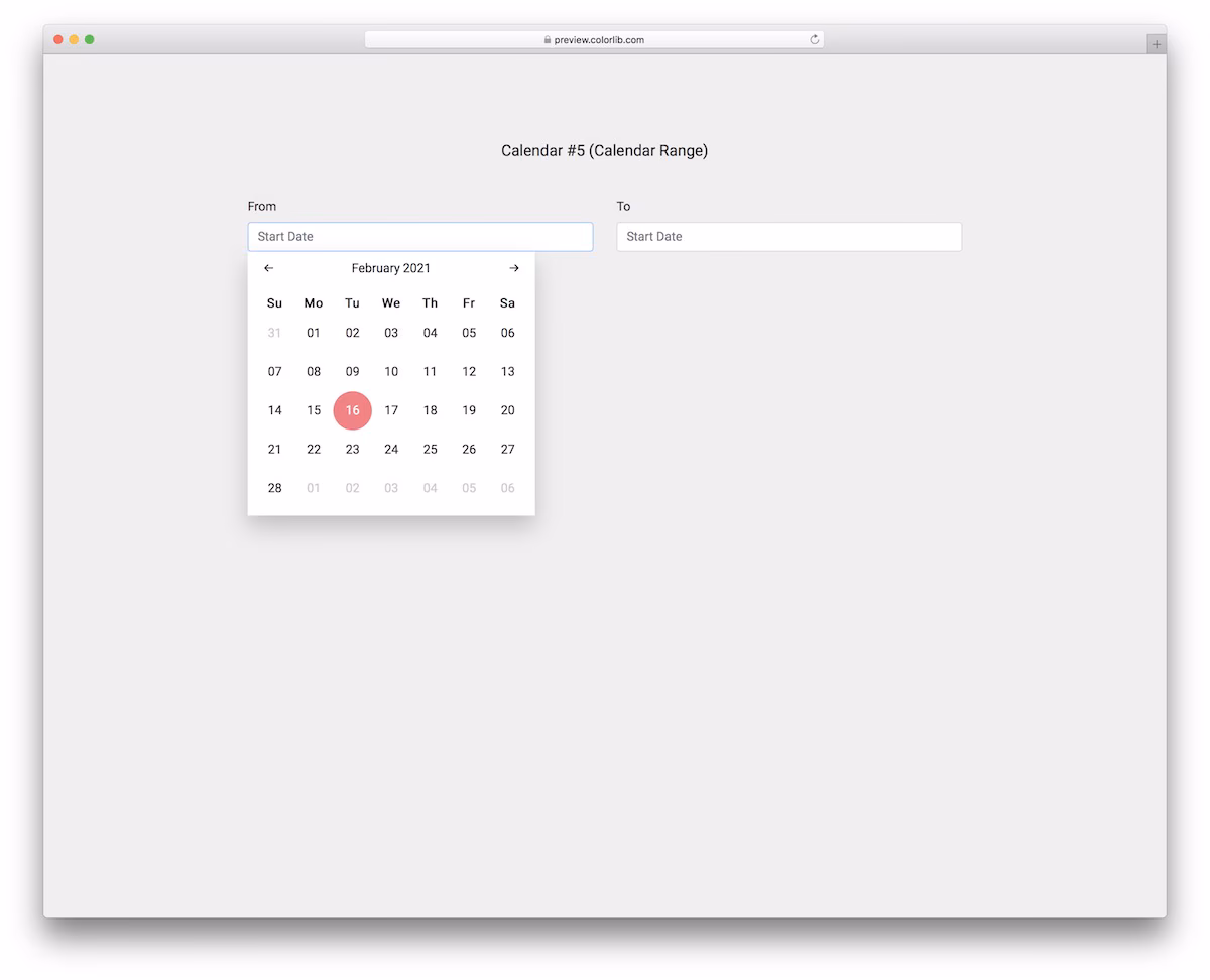 Calendar V15