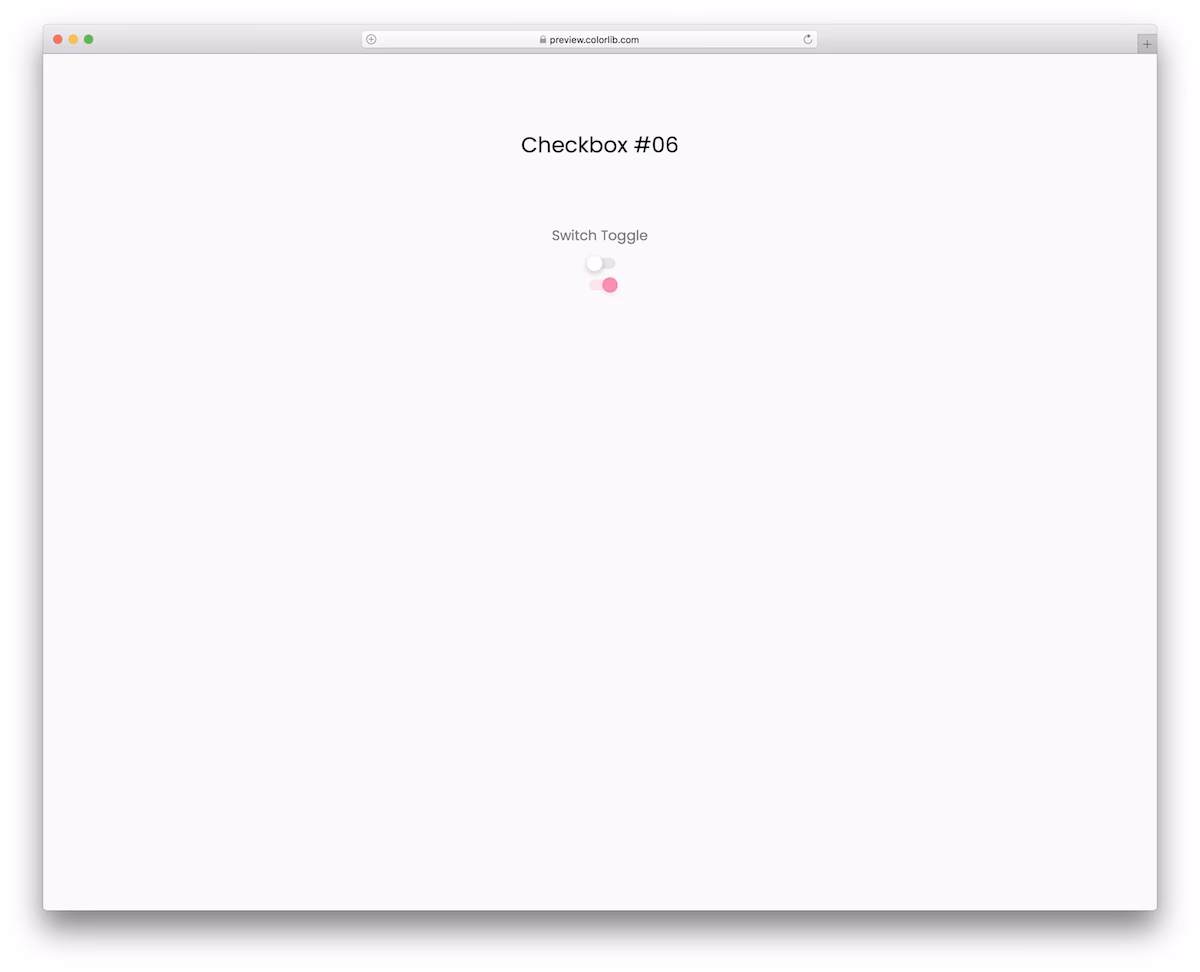 Checkbox V06