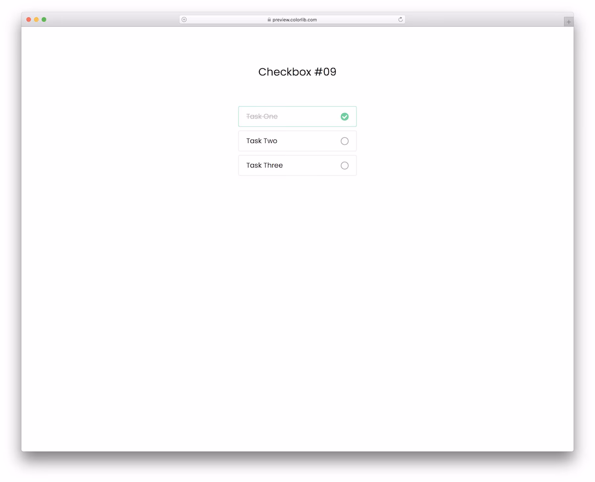 Checkbox V09
