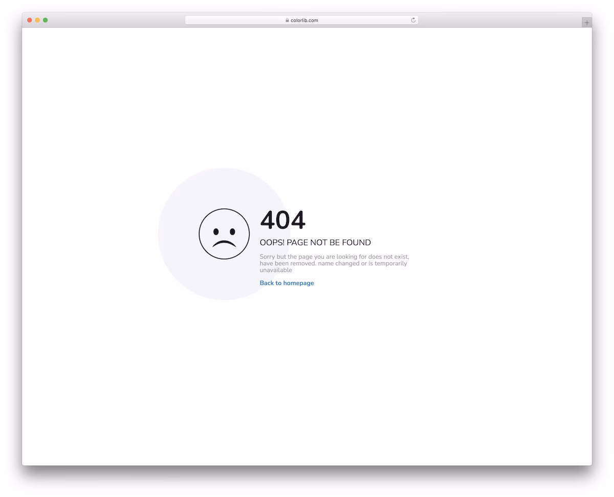 Colorlib Error 404 V18