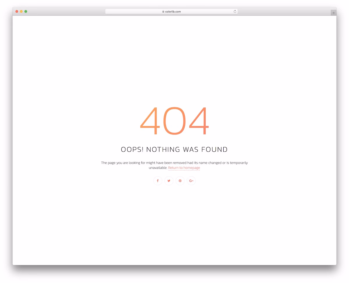Colorlib Error 404 V19