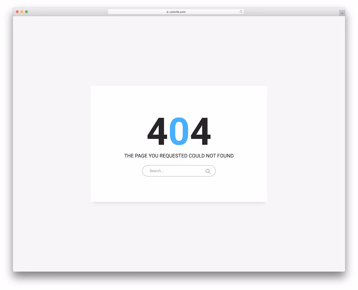 Colorlib Error 404 V2