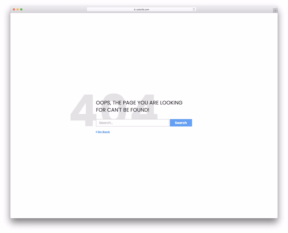 Colorlib Error 404 V5