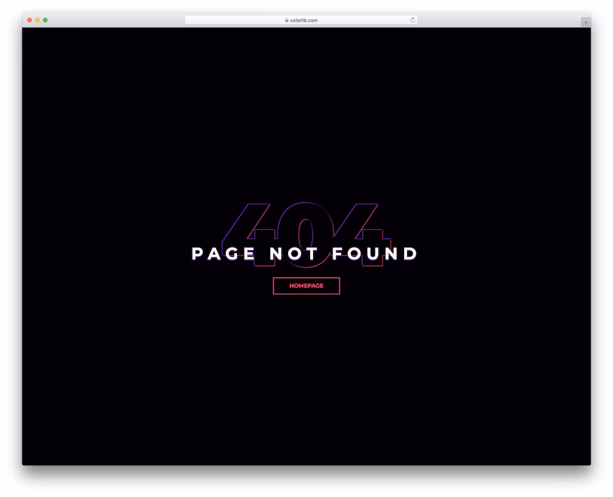 Colorlib Error 404 V6