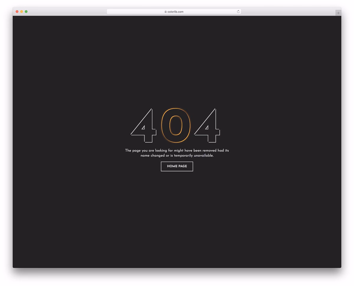 Colorlib Error 404 V8