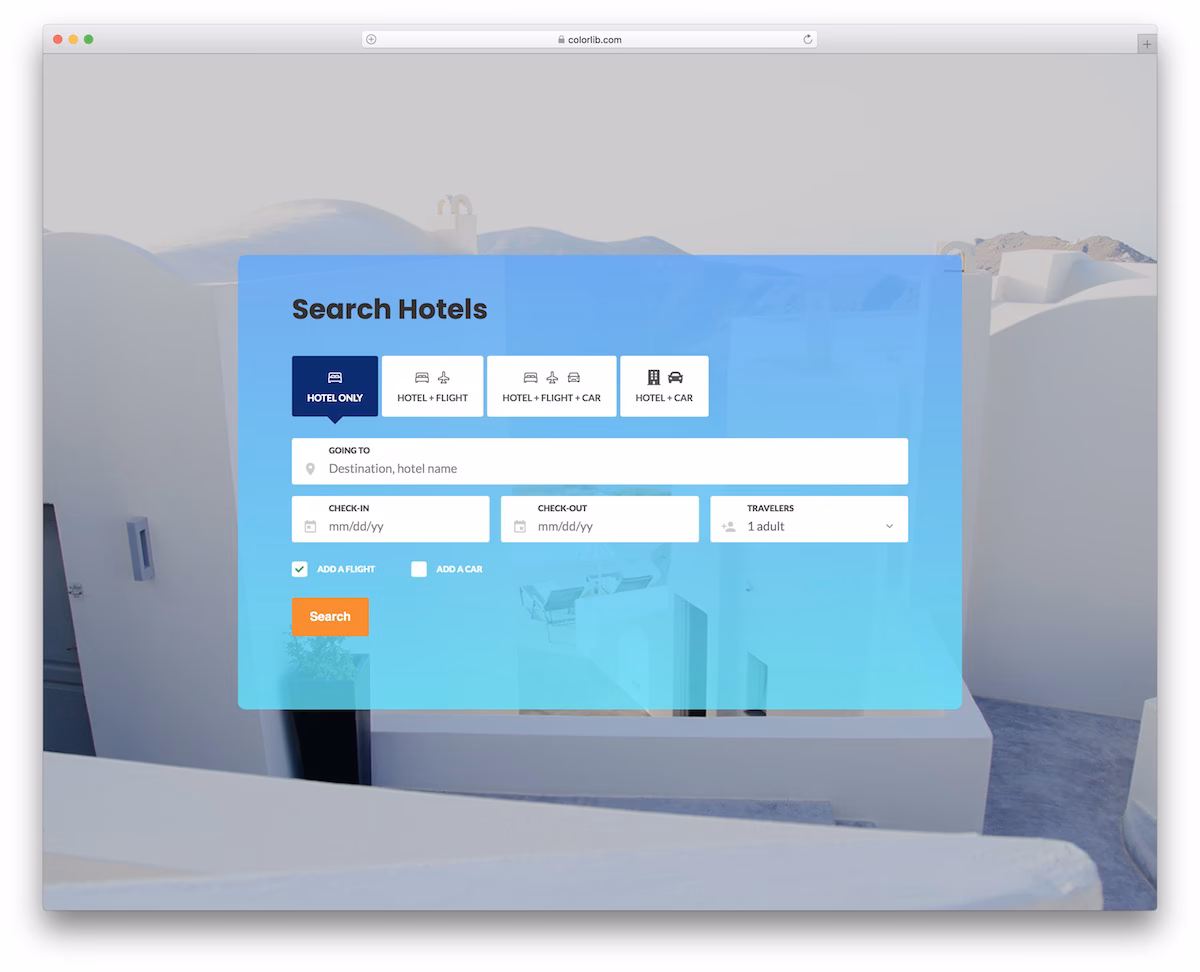 Colorlib Search Form V12