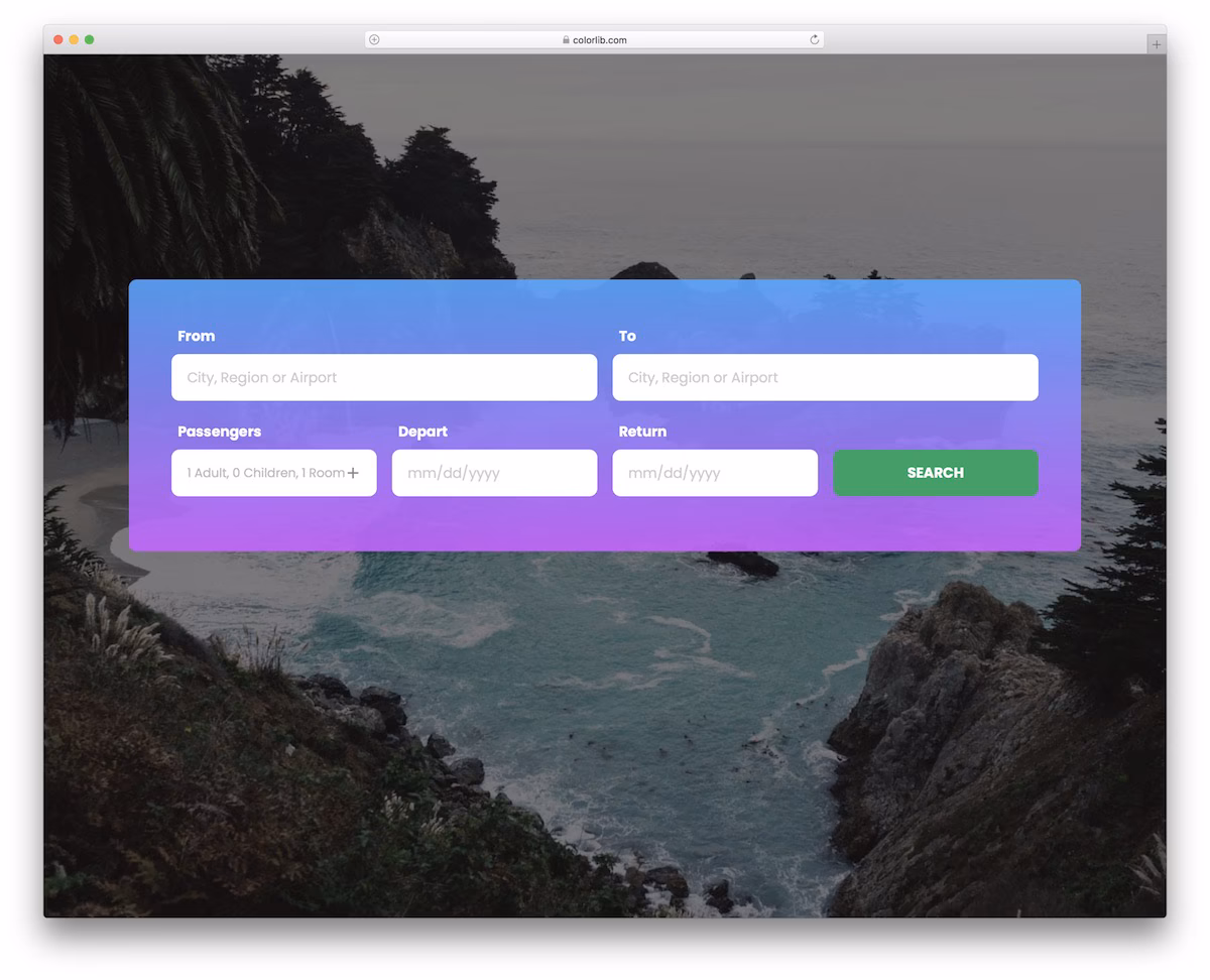 Colorlib Search Form V19