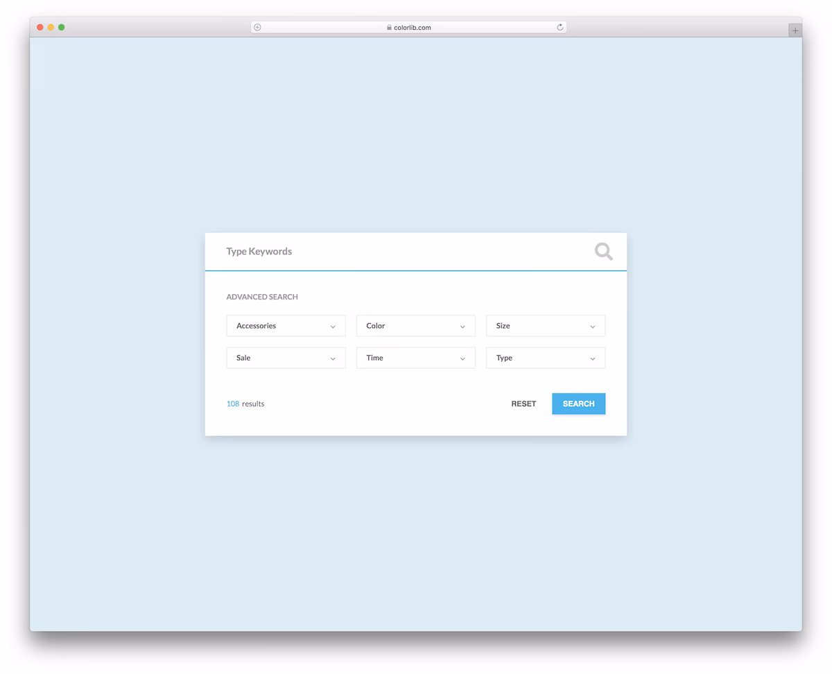 Colorlib Search Form V9