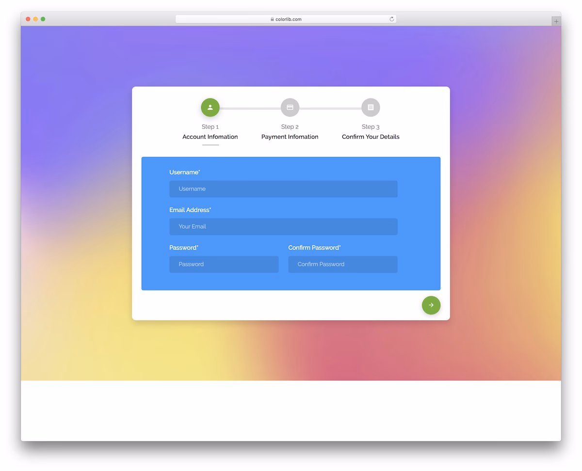 Colorlib Wizard 21