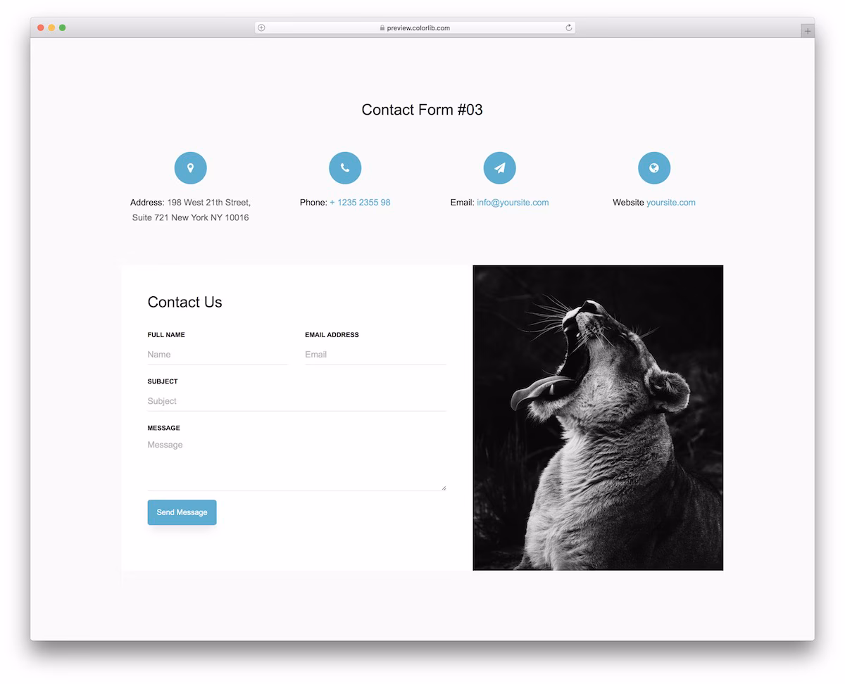 Contact Form V03