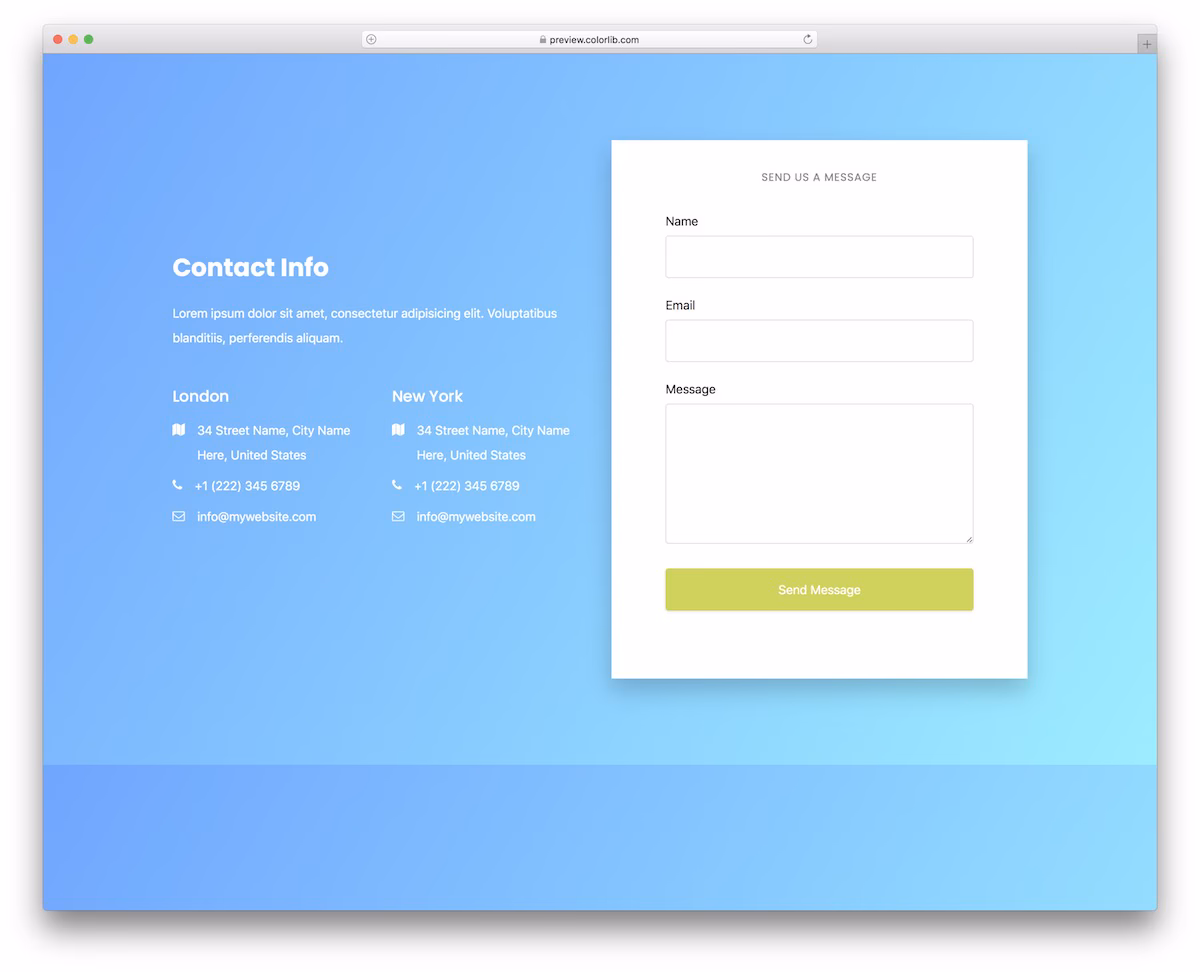 Contact Form V13