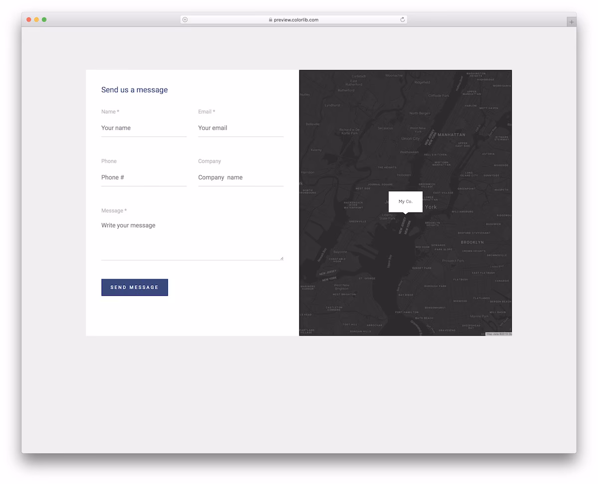 Contact Form V18