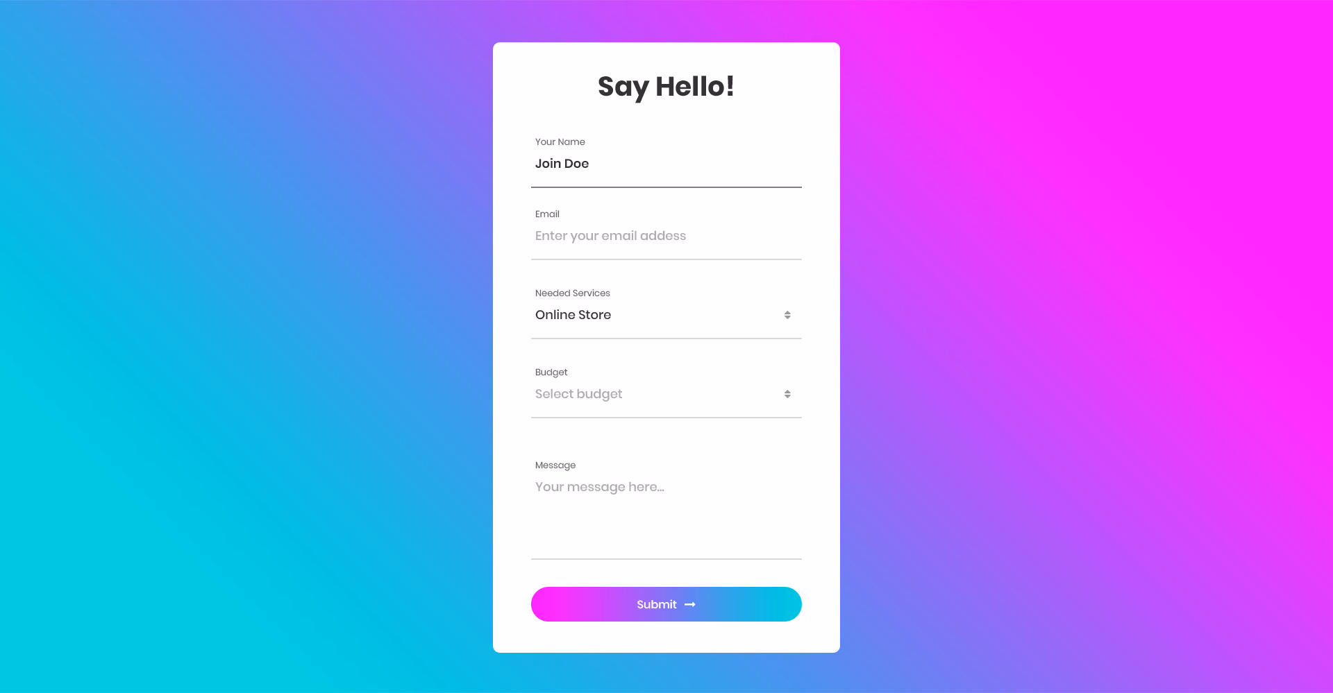 Contact Form v4