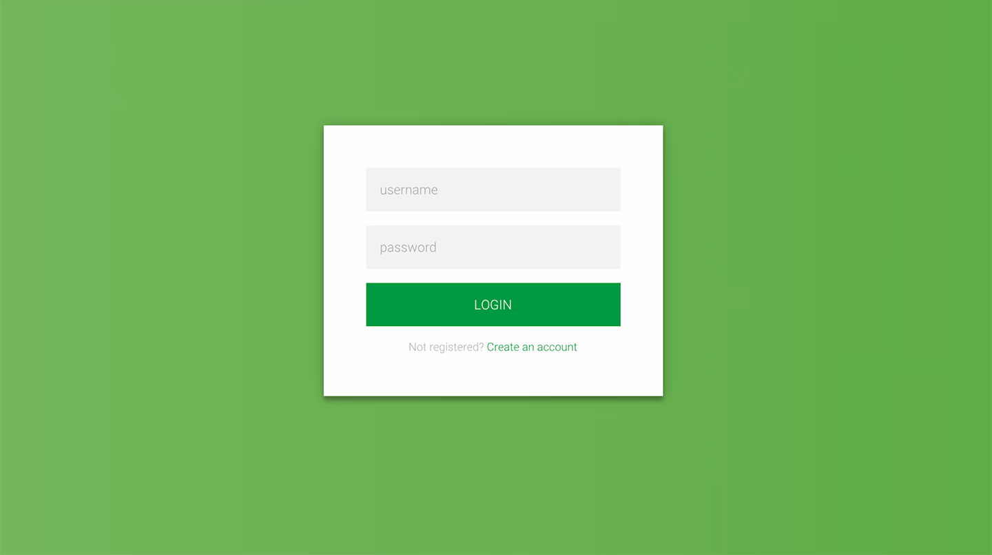 Creative Login Form