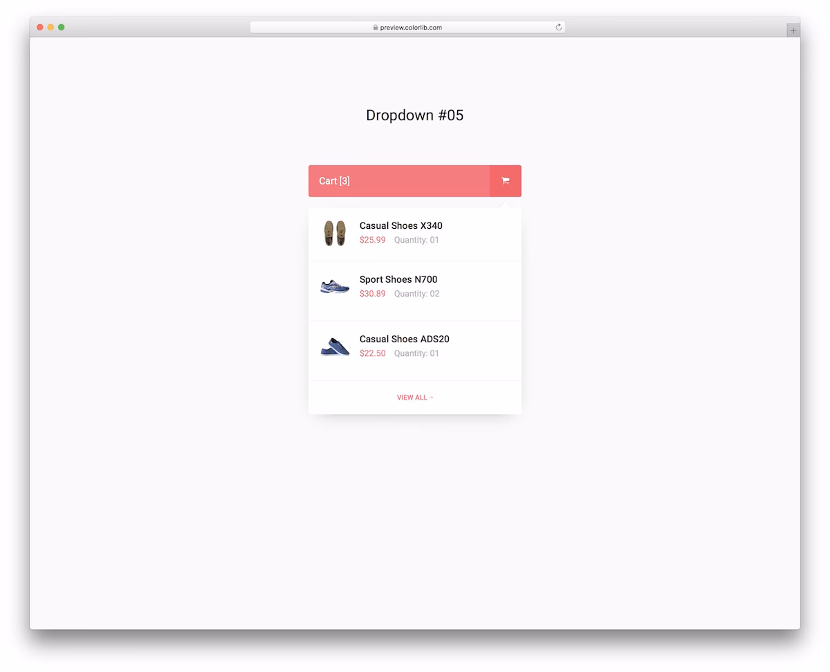 Dropdown V05