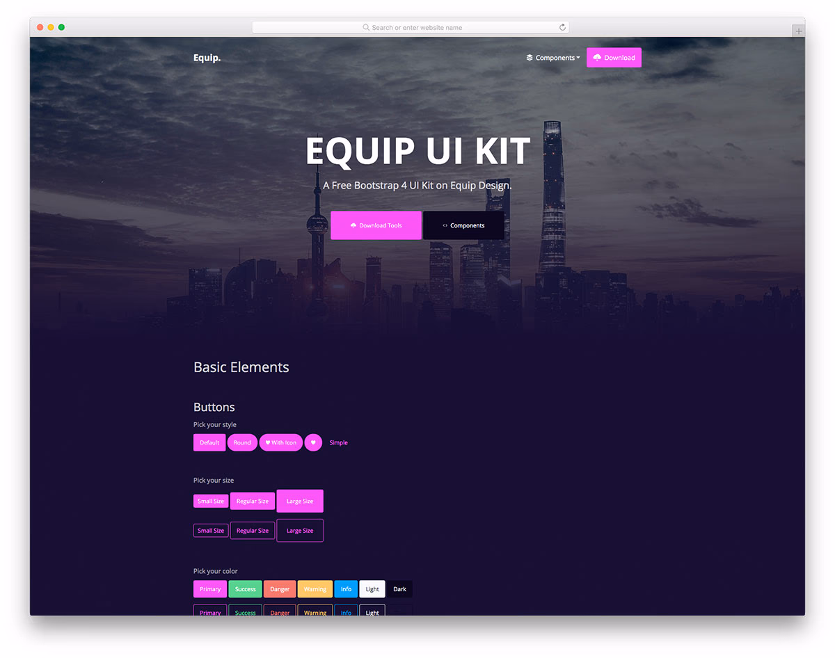 Equip – UI Kit