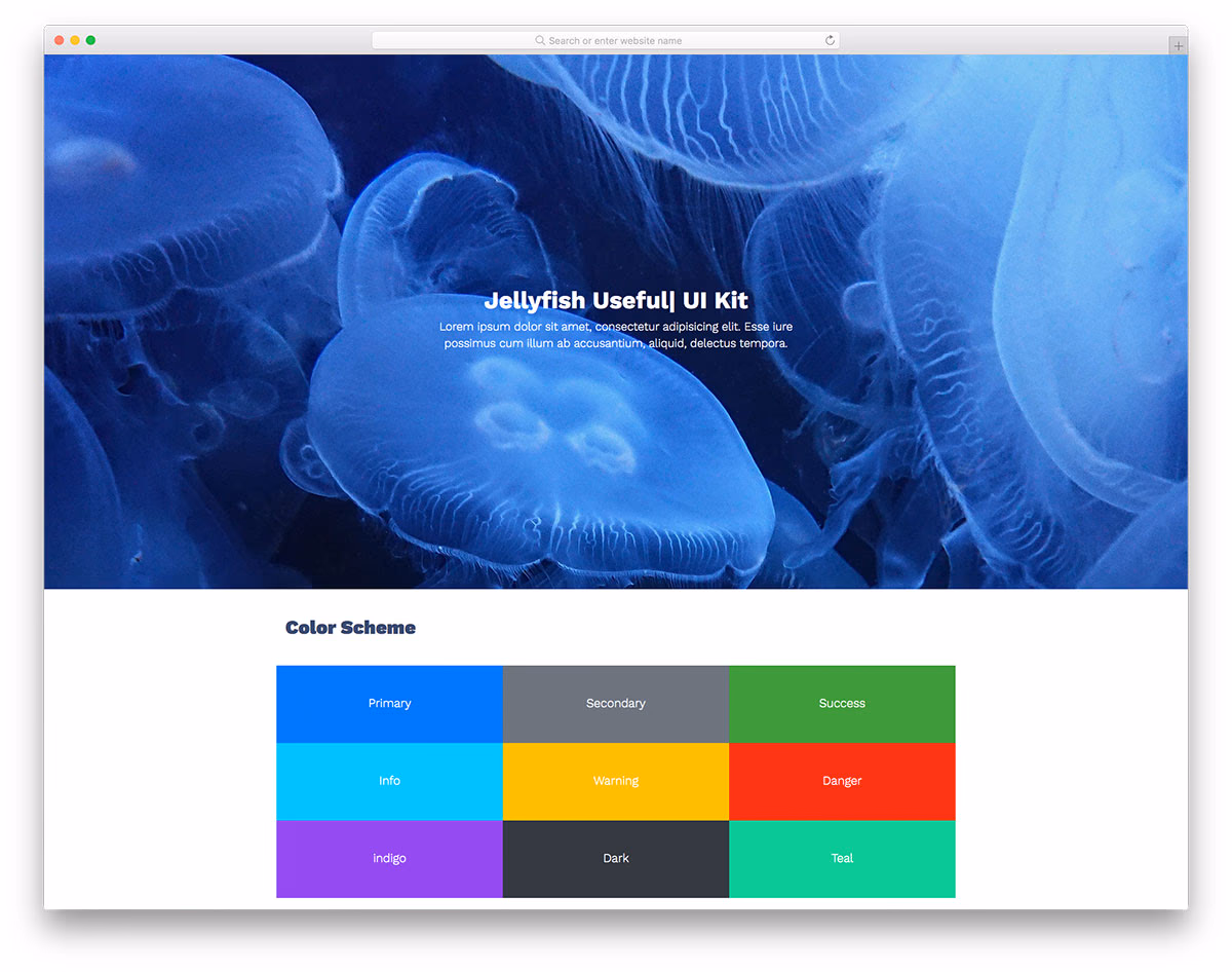 Jellyfish – UI Kit
