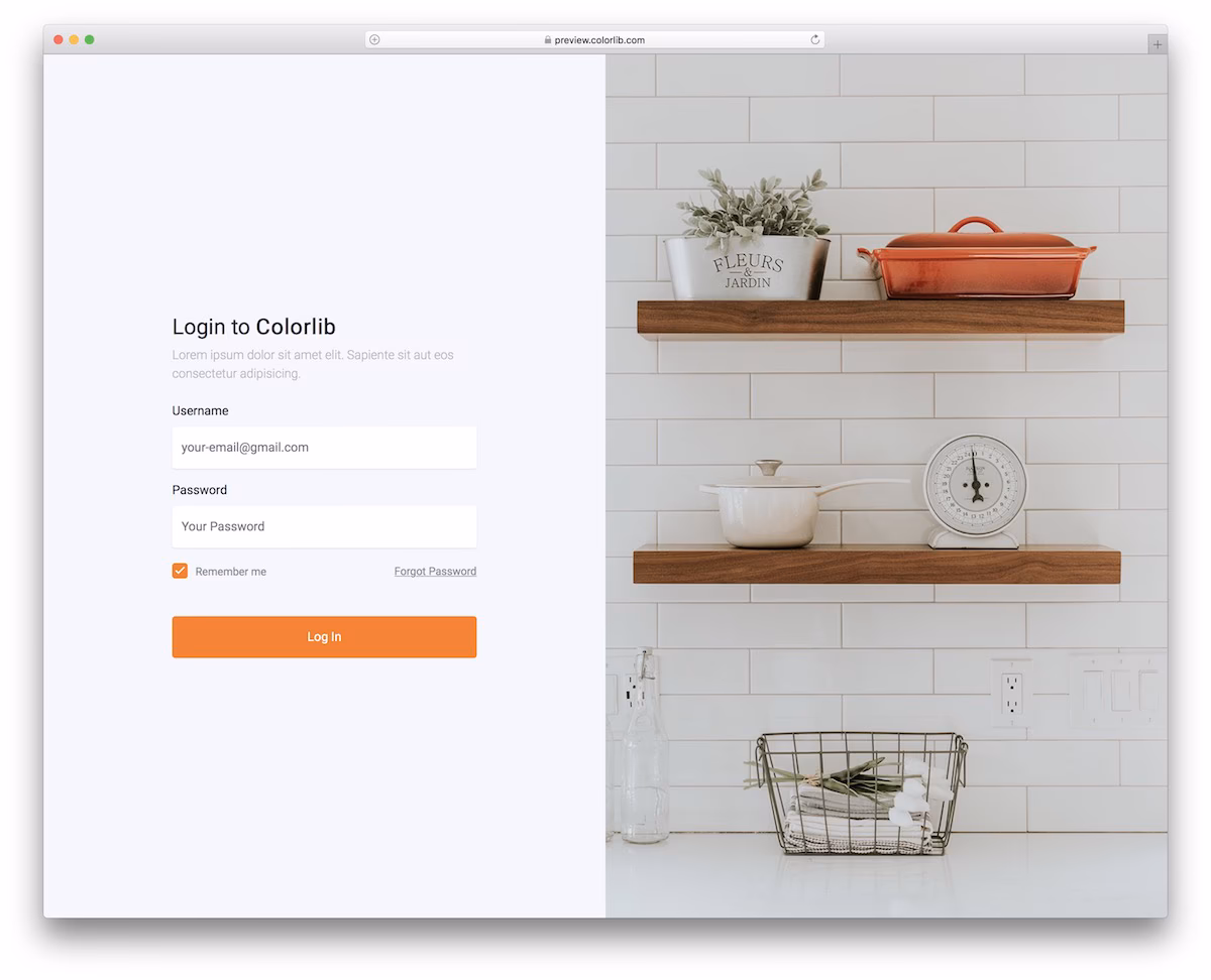Login Form V02