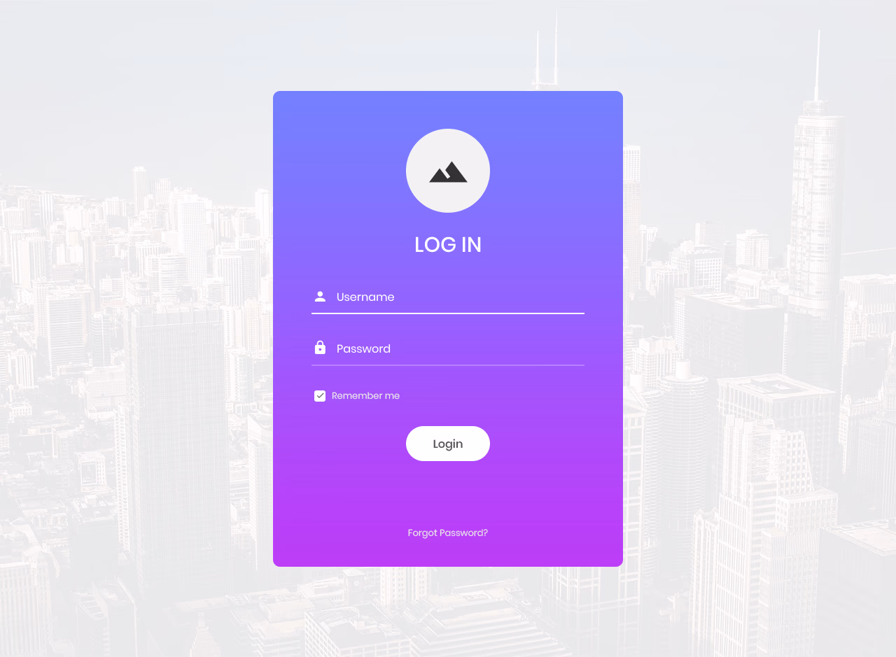 Login Form v3 by Colorlib