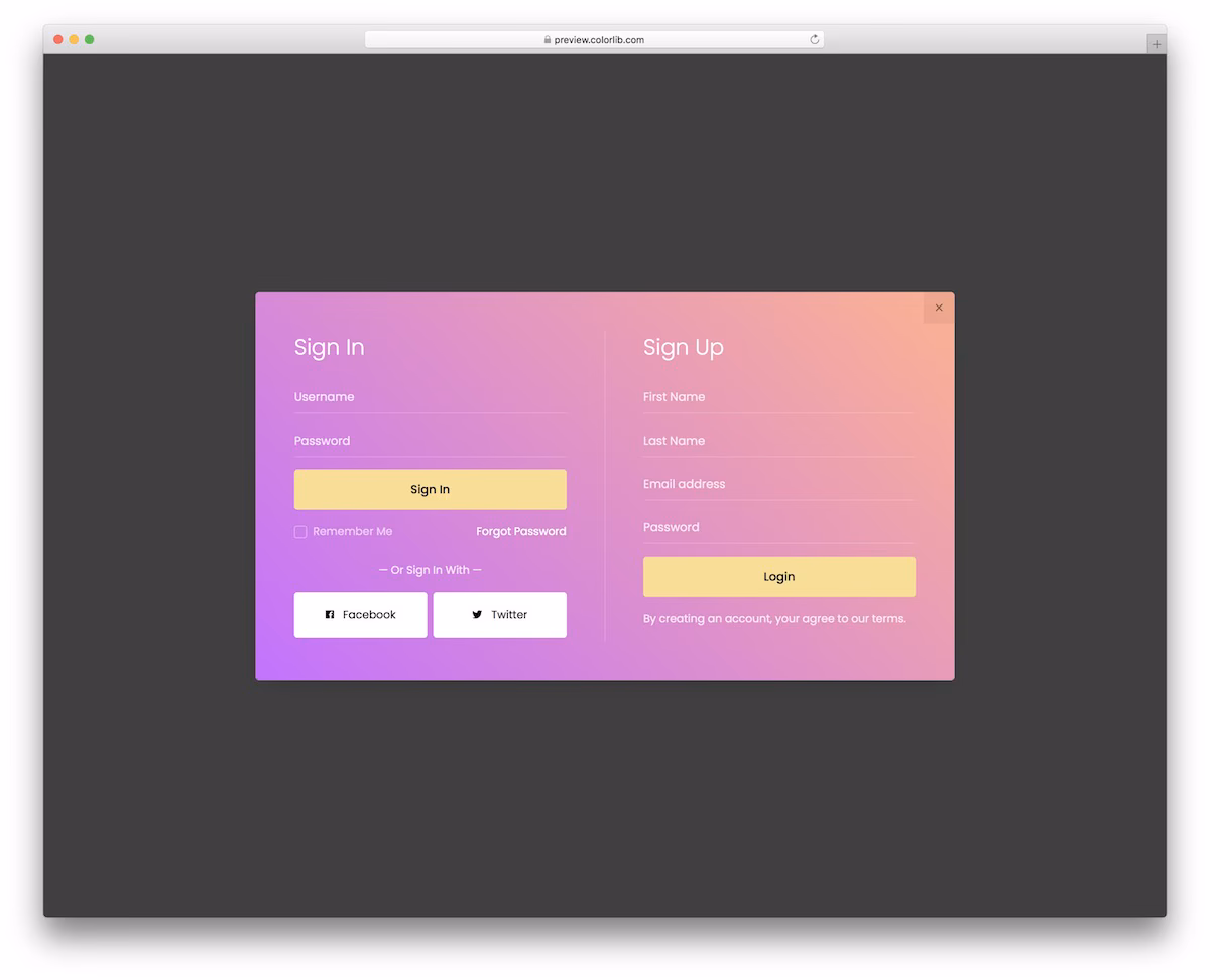 Modal V02