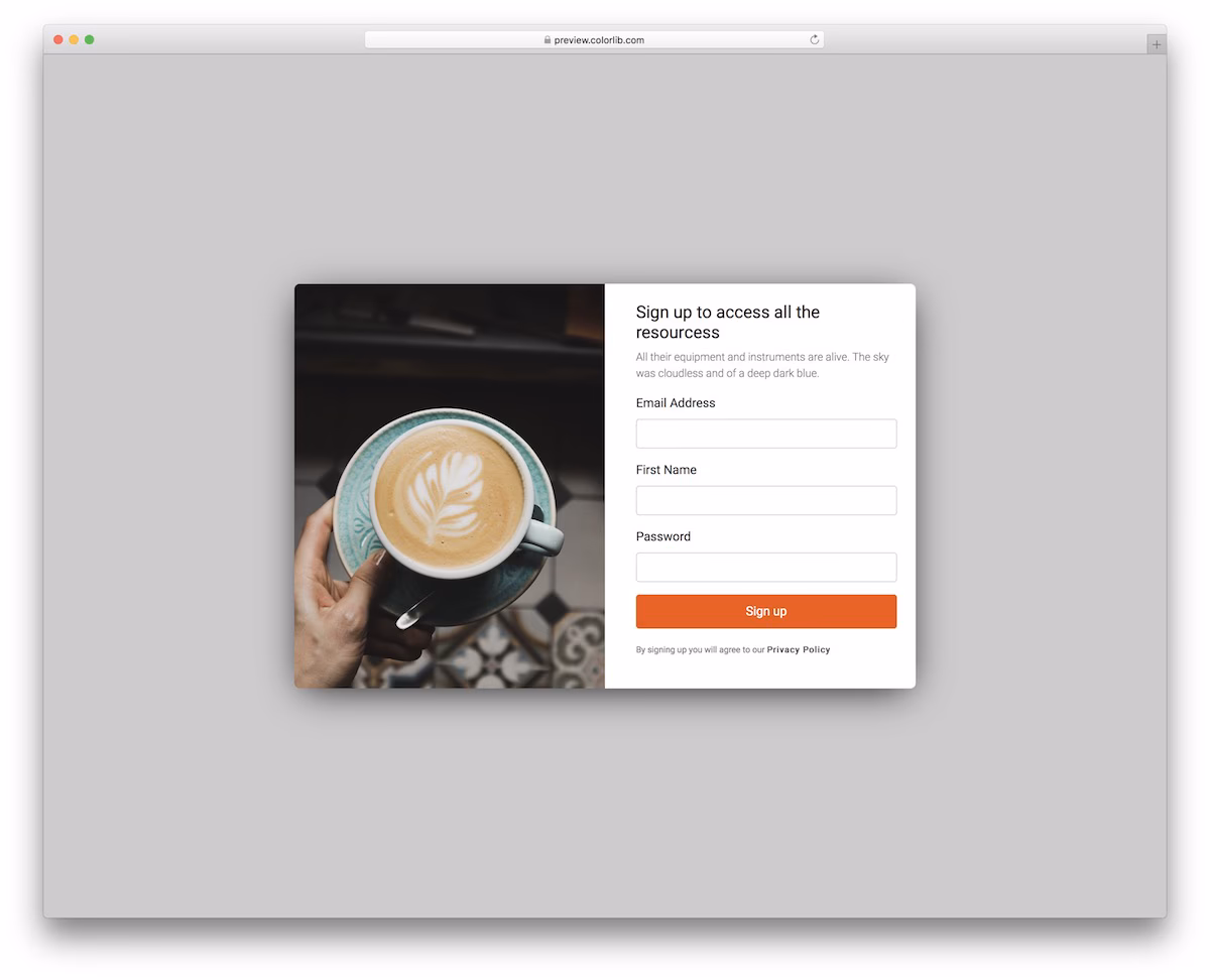Modal V15