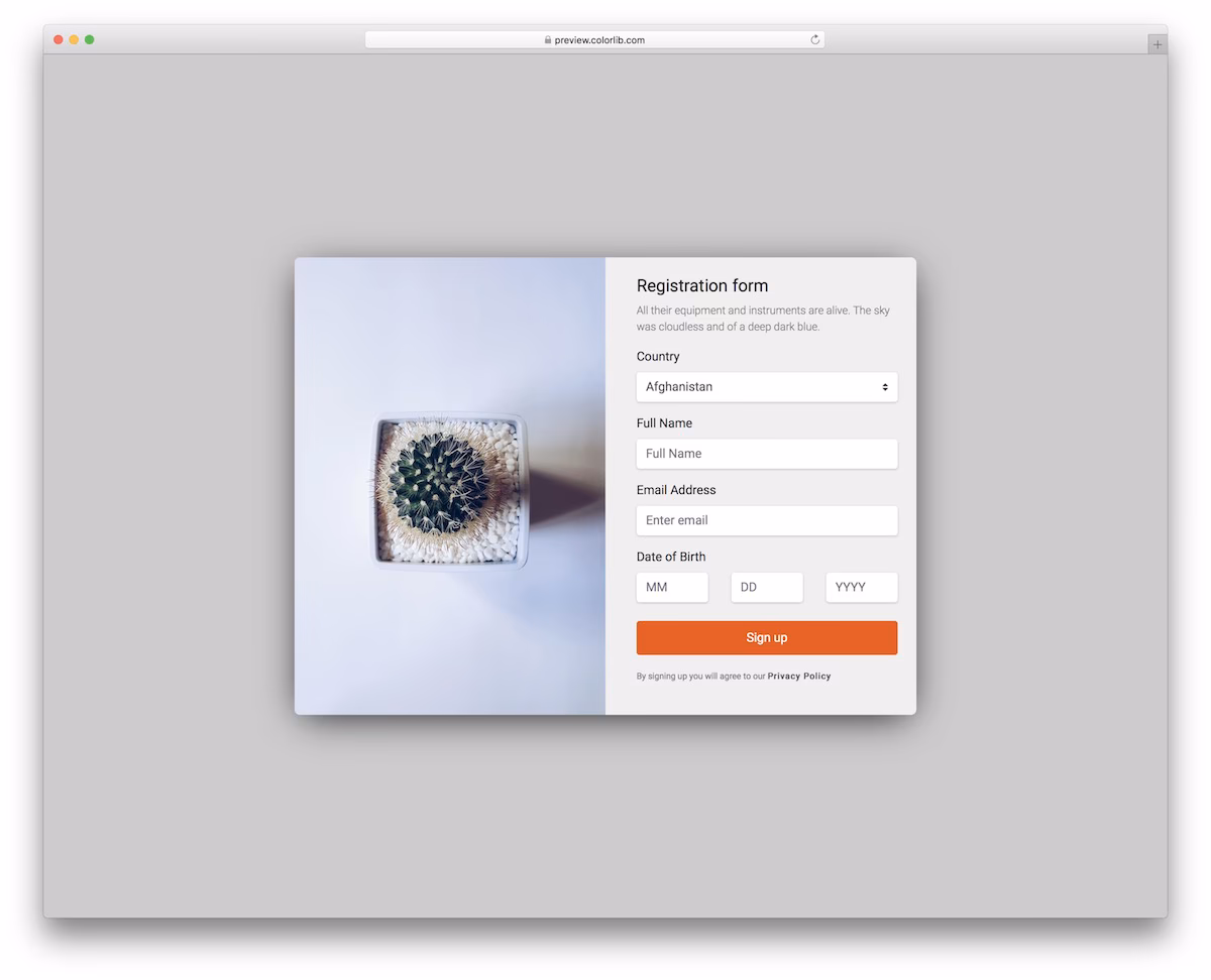 Modal V16