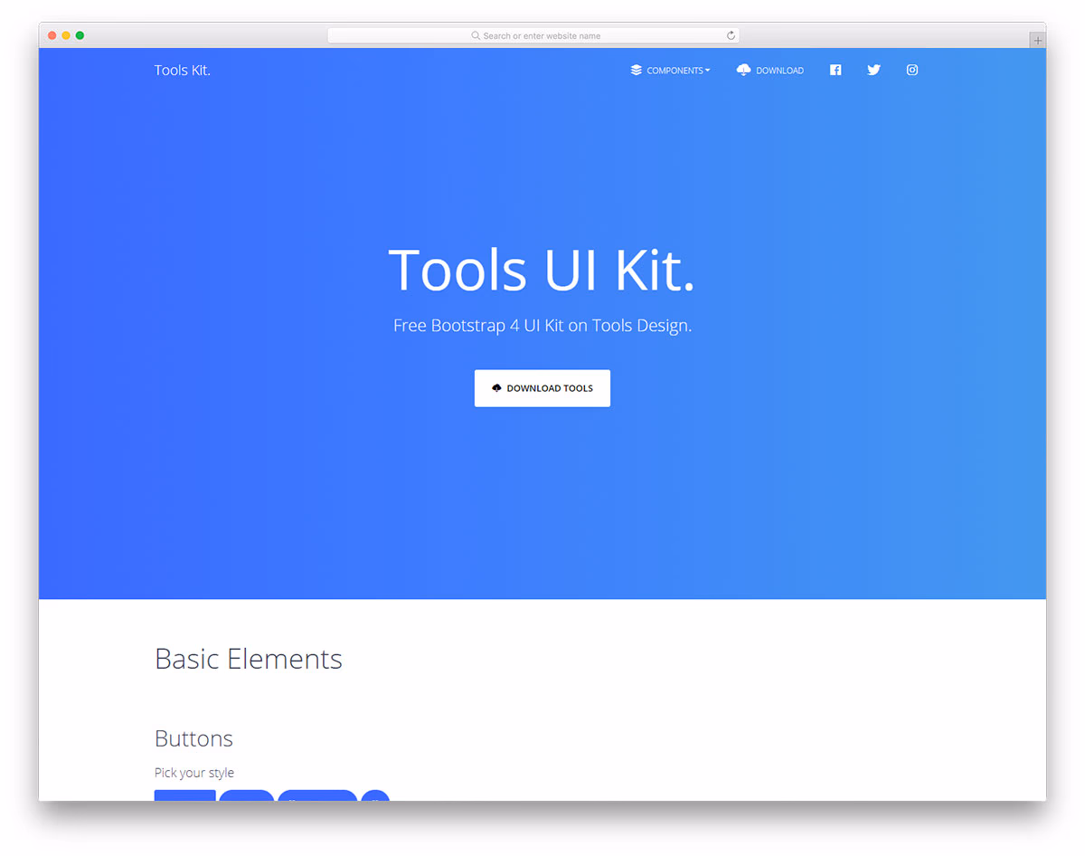 Tools – UI Kit